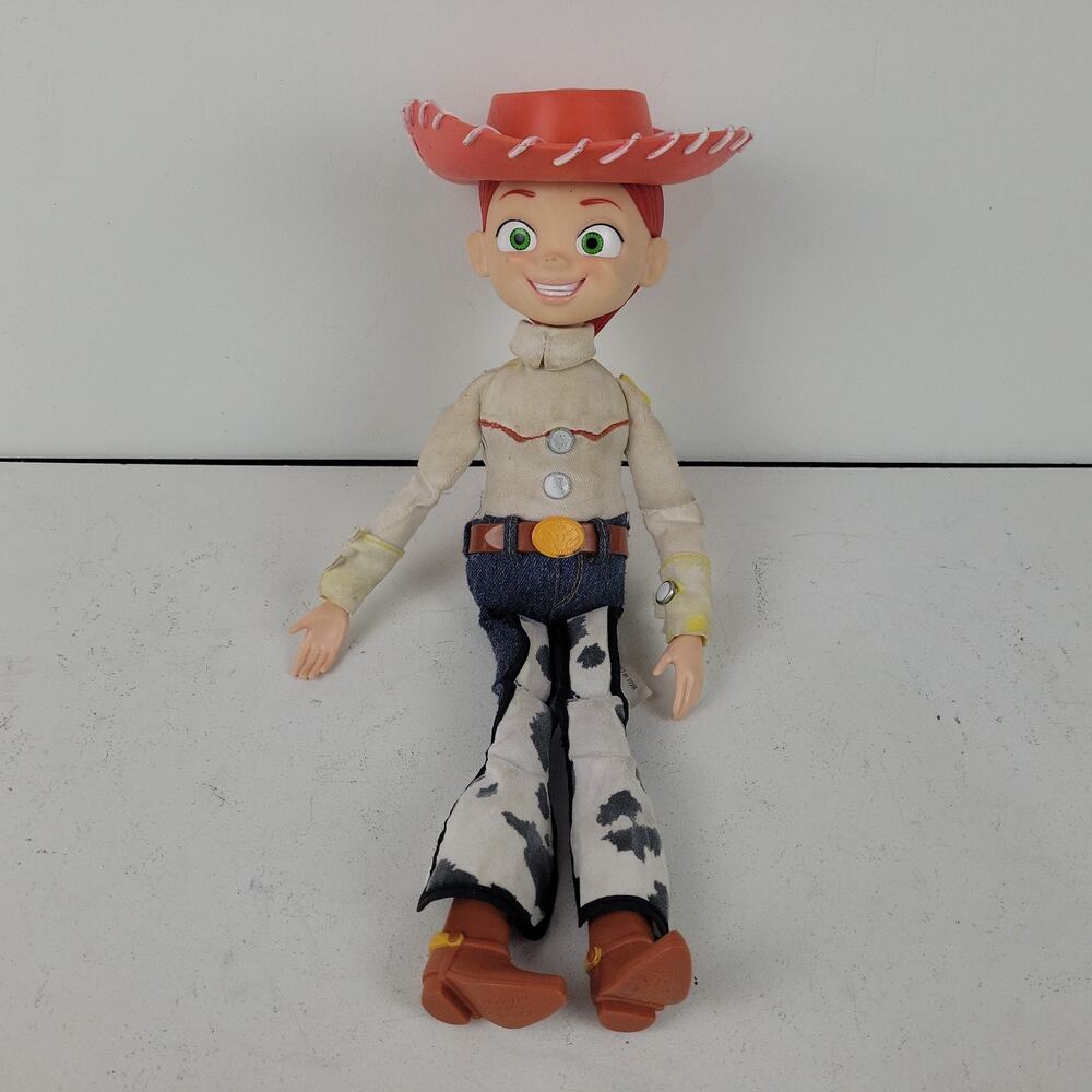 Vintage Thinkway Toys Jessie Cowgirl Talking Plush Doll 15”